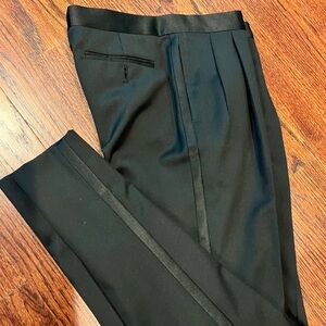 Boys Brooks Brothers Tuxedo Pants Size 12 Black
